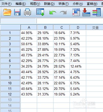 利用SPSS進行資料的系統聚類分析