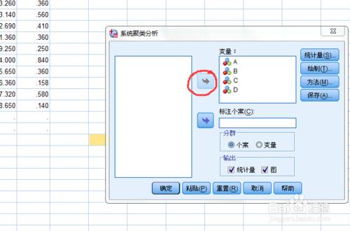 利用SPSS進行資料的系統聚類分析