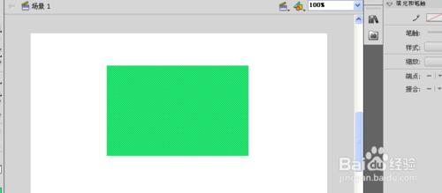 flash中怎樣改變形狀的填充色？
