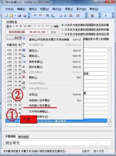 怎樣用SrtEdit製作左右上下格式的3d字幕