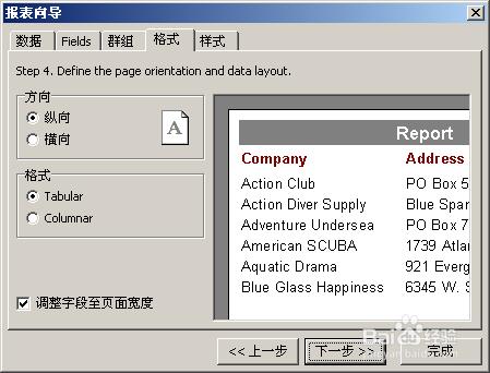 fastreport c#入門教程之報表嚮導