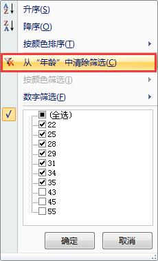 Excel2007如何顯示全部篩選資料