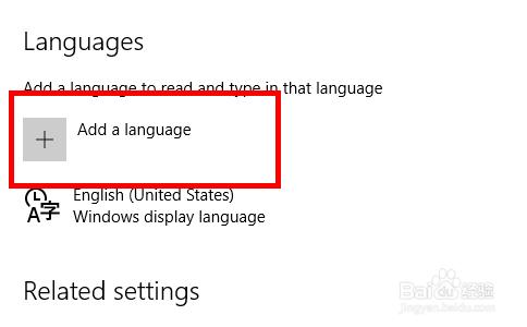 win10怎樣修改顯示的語言,英文怎樣改中文版顯示