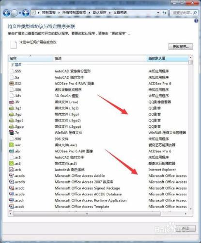 WIN7,怎麼修改預設開啟方式和關閉自動執行