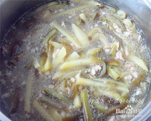 保護心血管的肉末茄子土豆湯怎麼做好吃