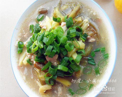 保護心血管的肉末茄子土豆湯怎麼做好吃