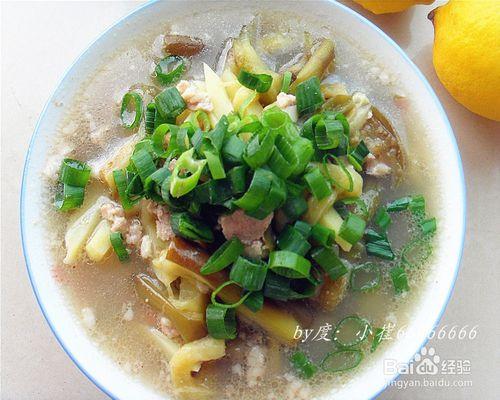 保護心血管的肉末茄子土豆湯怎麼做好吃