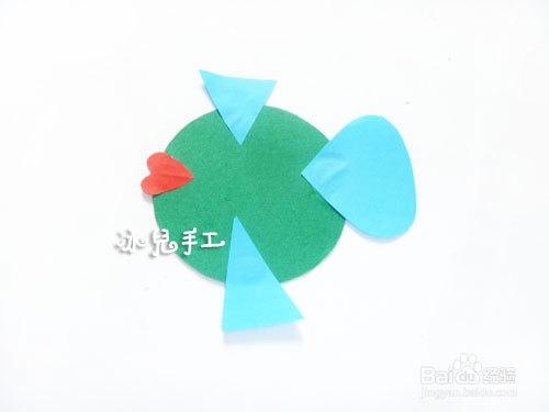 蓋子巧利用——小魚手工製作