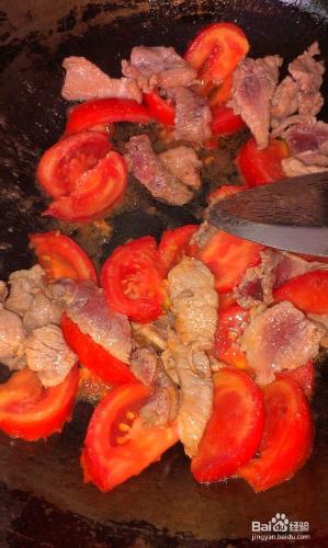 支竹番茄炒瘦肉