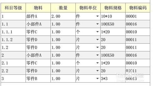 如何從ERP系統中匯出物料清單