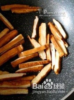 無敵下飯的蒜苗辣炒醬香乾