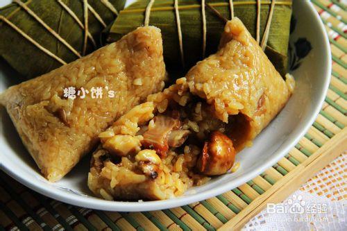 【板栗排骨粽+梅乾菜肉粽】鹹粽黨的重料肉粽