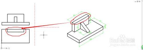 AutoCAD 繪製三檢視的基本步驟