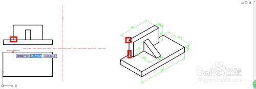 AutoCAD 繪製三檢視的基本步驟