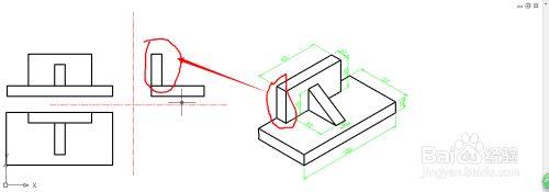 AutoCAD 繪製三檢視的基本步驟