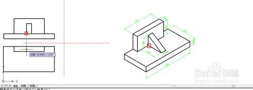 AutoCAD 繪製三檢視的基本步驟