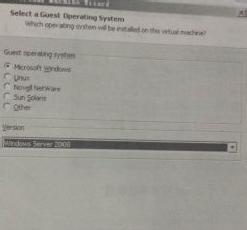 在VWMare上建立Windows server 2008