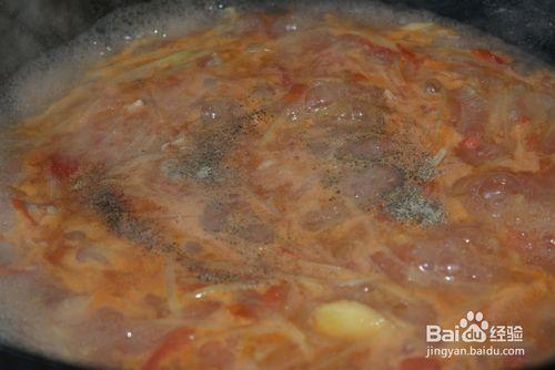番茄土豆蛤蜊湯