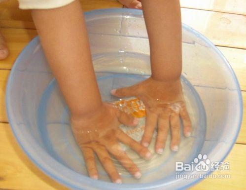 教會孩子正確洗手的方法