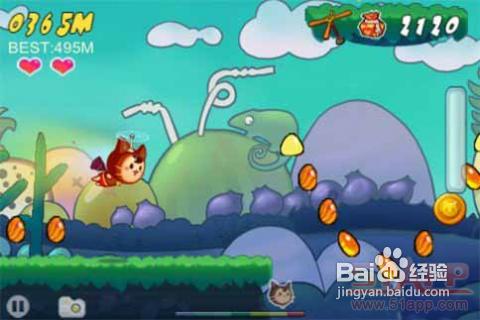 《糖果忍者貓》：可愛跑酷小遊戲
