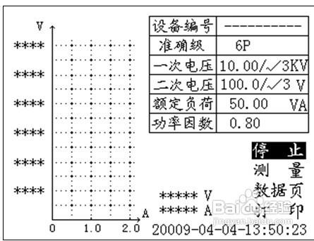 分享一下互感器多功能測試儀的PT伏安特性測量法