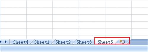 excel2007中怎樣插入與刪除工作表