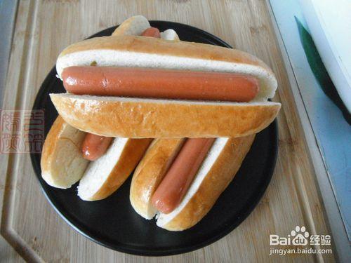 簡易熱狗麵包