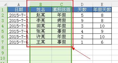 Excel中怎麼快速移動整行或整列資料！