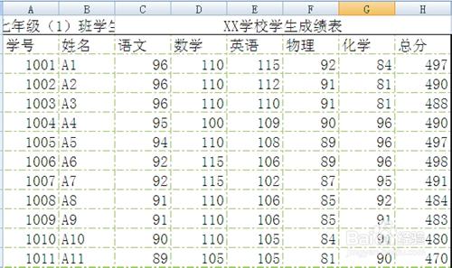 EXCEL2007如何同時對多個工作表進行相同的操作