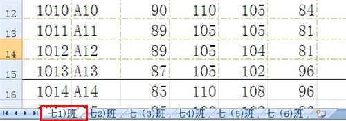 EXCEL2007如何同時對多個工作表進行相同的操作