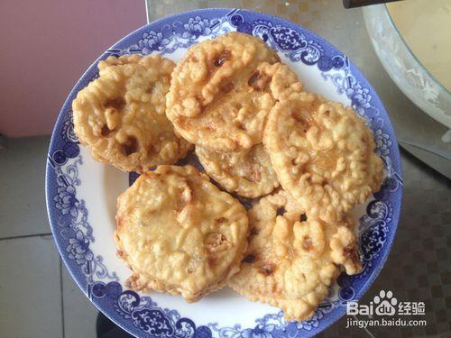 胖胖解饞的美食－炸藕盒