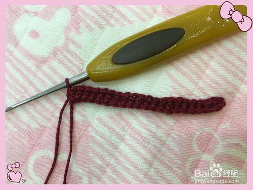 鉤針編制衣服羅紋口的方法介紹
