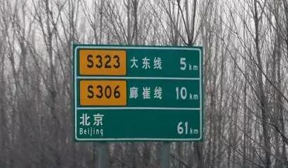 高速路標是什麼意思