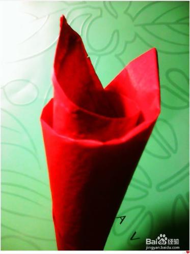 情人節摺紙玫瑰
