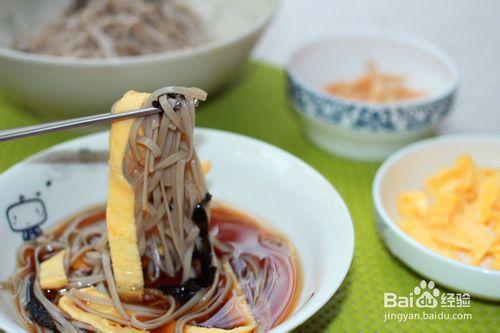 清淡爽口的日式蕎麥冷麵