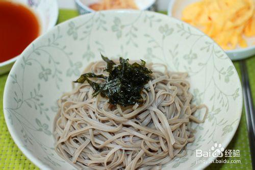 清淡爽口的日式蕎麥冷麵