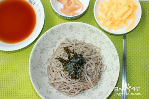 清淡爽口的日式蕎麥冷麵