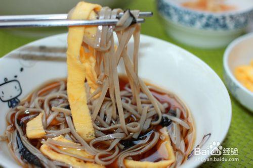 清淡爽口的日式蕎麥冷麵