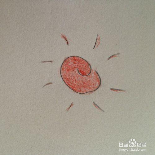 簡筆畫基礎入門：手繪太陽（景物篇）