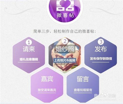 微喜帖怎樣製作-微信婚禮請柬的製作方法