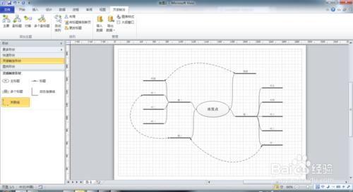 如何使用Visio：[1]繪製思維導圖