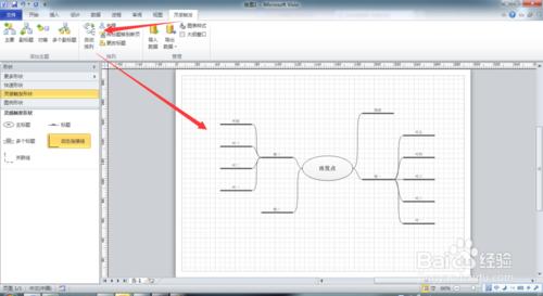 如何使用Visio：[1]繪製思維導圖