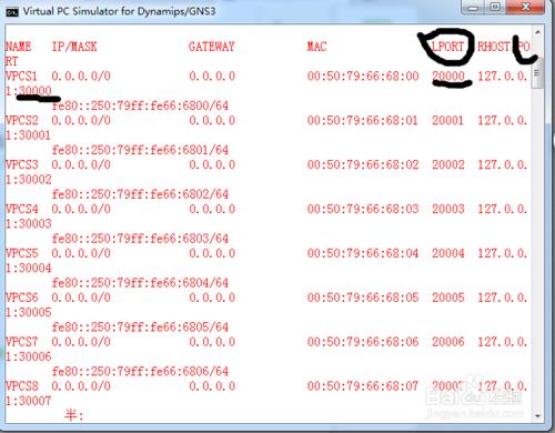 GNS3用VPCs模擬pc