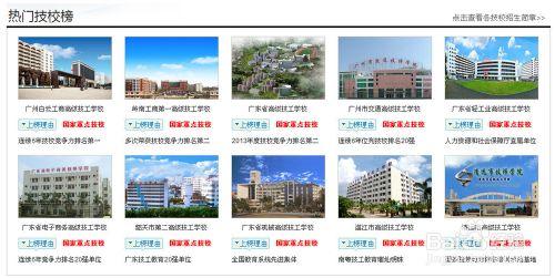 2015年廣東省技校排名