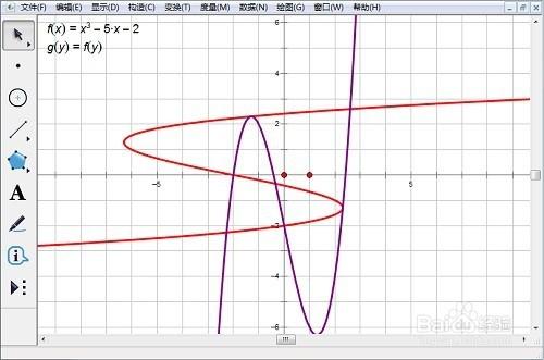 教您用幾何畫板繪製反函式的技巧