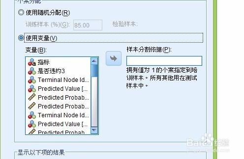 如何對SPSS中的決策樹模型進行驗證？