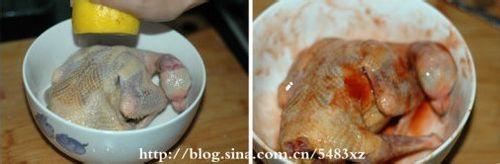 烤乳鴿的家常簡化法—【清香烤乳鴿】