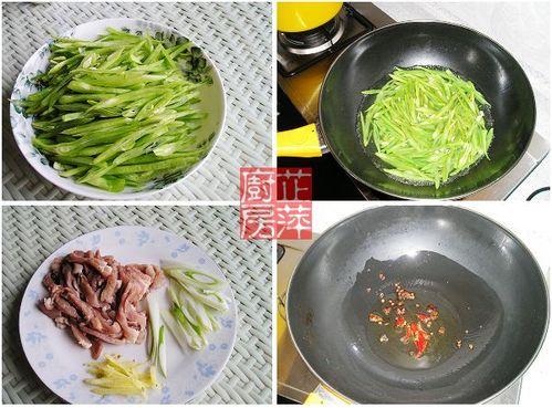 怎麼自制扁豆肉絲