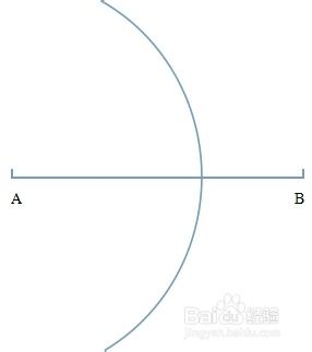 如何尺規作線段垂直平分線