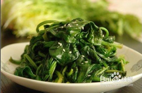 蒜香秋菠怎麼做